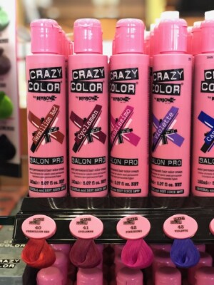 Crazy Color by Renbow Semi Permanent Hair Color Cream Dye 150mL