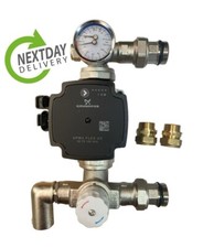 Grundfos Underfloor Heating Manifold Pump Control Pack Blending Valve ARated UFH