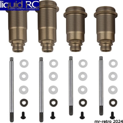 Associated 91986 Ft Shock Bodies with Genuine Fox Kashima Coat 13x23mm and 27.5
