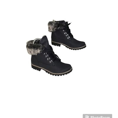 Cliffs by White Mountain Women's Winter Boots Navy Blue Size