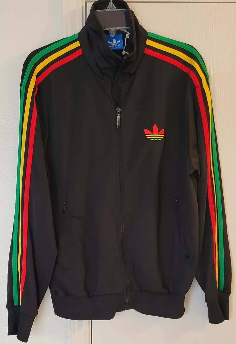 Adidas firebird hotsell rasta jacket