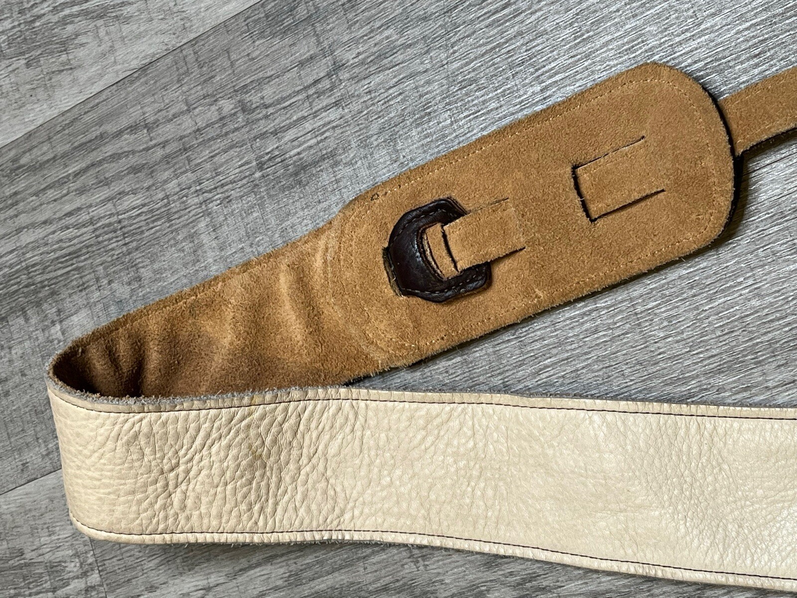 Franklin Strap 2.5" Original Natural Glove Leather Guitar Strap eBay