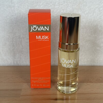 JOVAN MUSK BY COTY 2.0 OZ/59ML COLOGNE CONCENTRATE SPRAY WOMEN NEW IN  BOX