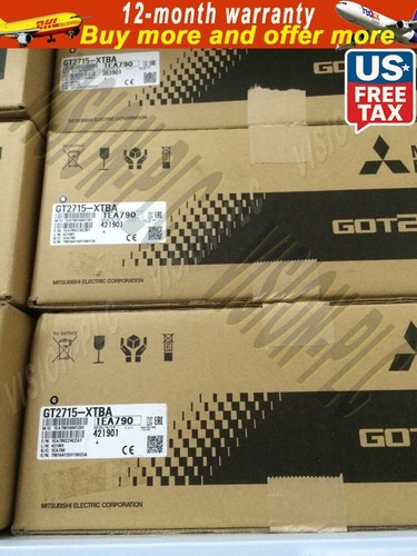MITSUBISHI HMI GT2715-XTBA Touch Panel GT2715XTBA New In Box Fast Shipping