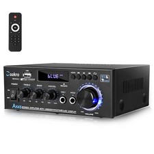 Ak45 Stereo Audio Amplifier300w Home 2 Channel Wireless Bluetooth 5.0 Power Ampl