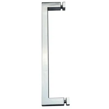 CEL Square Tubing Singled-Sided Pull Handle or Towel Bar for shower door