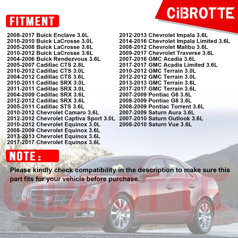 Правосторонняя алюминиевая крышка клапана для Cadillac CTS 04-2009 SRX STS 3,6 л 2004-2012 годов выпуска - Изображение 3 из 4
