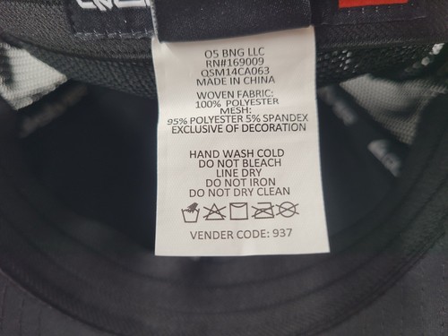 Quiksilver The Original Boardshort Co Mesh Flex Fitted (Seems M-L) Hat Cap Surf - Picture 12 of 12