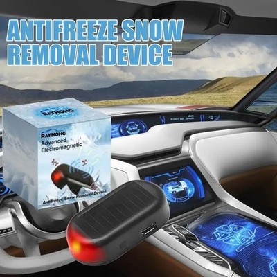 Anti-Freeze Electromagnetic Car Snow Removal Device Ice Melting Defroster