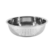 Town Food Service 31711 11 in. x 4 in. Chinese Style Colander