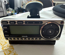 Sirius Starmate ST4 Portable Satellite Radio Receiver w/ Car Mount Black/Silver