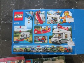 2013 LEGO CITY 60057 CAMPER VAN USED COMPLETE WITH BOX