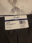 NEW Big Mens 42 X 30 Brown Plaid Pants By Ralph Lauren Slim Fit — photo 4