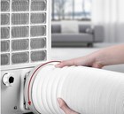 NEW 1.5M/2M/3M Flexible Air Conditioner Exhaust Pipe Vent Hose Duct Outlet UK