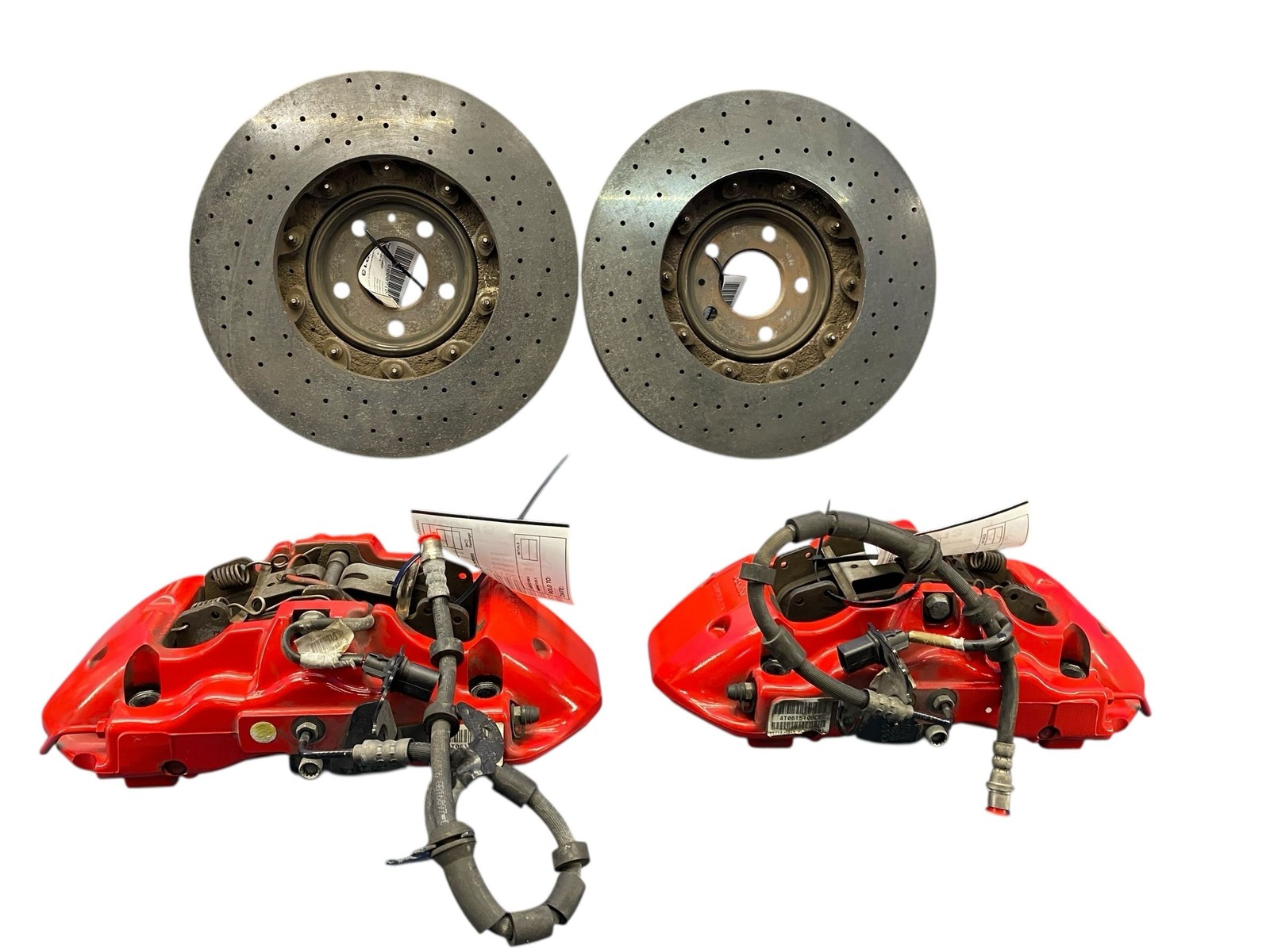 LAMBORGHINI HURACAN LP640-4 PERFORMANTE 5.2L CARBON CERAMIC BRAKE ROTOR CALIPER