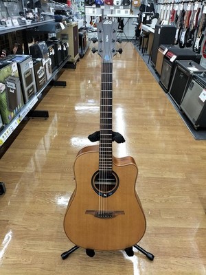 Lag Guitars Thv10Dce Hyvibe Next Generation Acoustic Electric Guitar Treated As 
