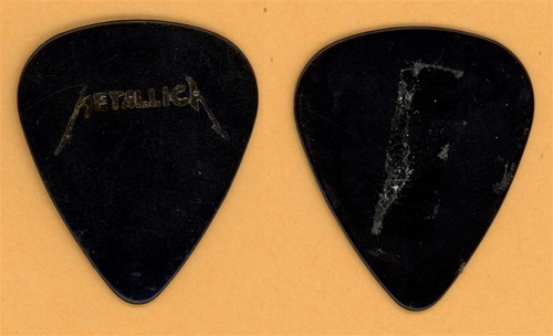 Metallica James Hetfield Vintage Tour Guitar Pick - Very Rare Musicade