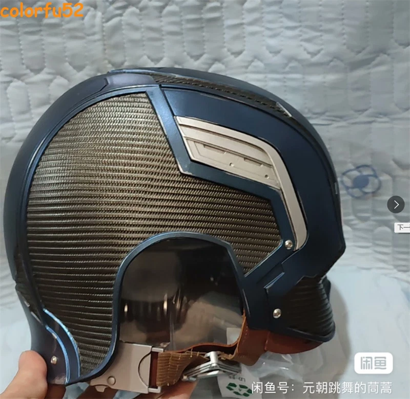 Genuine Killerbody Captain America Cosplay 1:1 Wearable Helmet Halloween Mask - Image 4 of 4