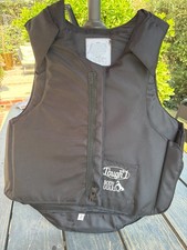TOUGH-1 Bodyguard Safety Protective VEST Foam Padded Equestrian- Large