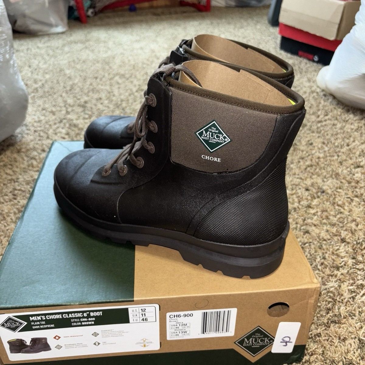 Muck Boot Company Chore Classic 6\
