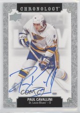 2018 Upper Deck Chronology Franchise History Paul Cavallini #FH-ST-PC Auto xp6