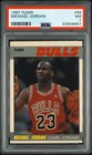 1987 FLEER #59 MICHAEL JORDAN PSA 7