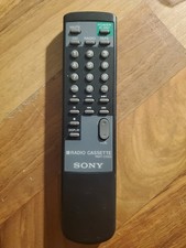 Sony RMT-C555 Remote Control, OEM Radio Cassette Tested Working