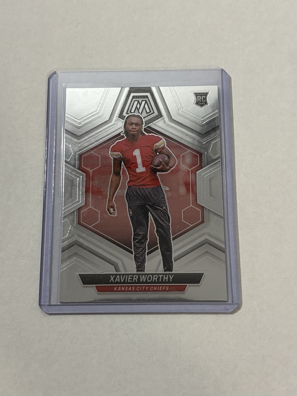 2024 Panini Mosaic Xavier Worthy RC #328