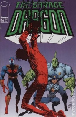 Savage Dragon #36 VF- 7.5 1997 Stock Image