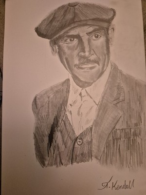Zeichnung von Sean Connery The Untouchables