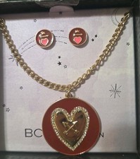 BCBGeneration Pendant Necklace And Earring Bo...