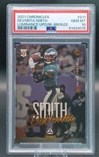 2021 Panini Chronicles Football #211 DeVonta Smith RC Luminance Bronze PSA 10