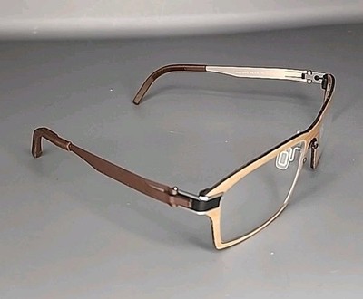 Handmade OVVO Optics 3050 White Oak Titanium Eyeglass Frame 56/18/140