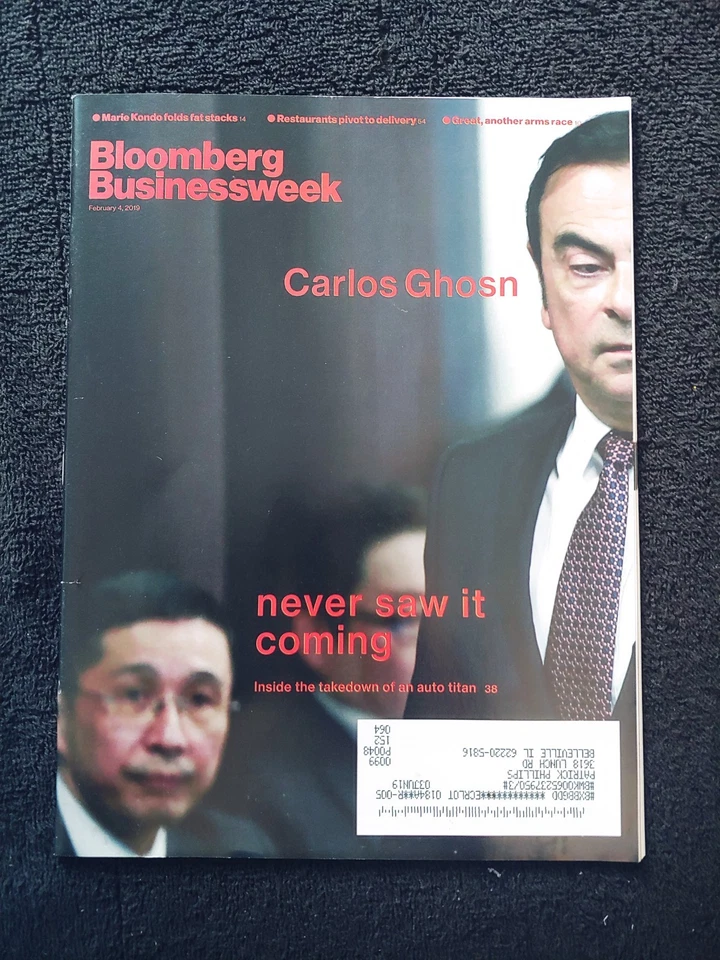 Bloomberg Business Week Magazines: Lot of 10 - All From 2019 - Trump Slump - Image 4 of 4