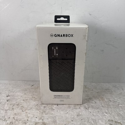 MyGnar GNARBOX 2.0 256GB Rugged Portable External SSD Black | NEW