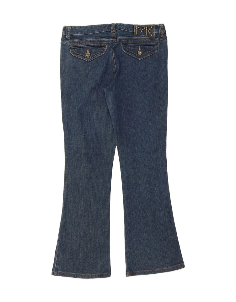 MICHAEL KORS Womens Bootcut Jeans US 8 Medium W32 L30 Blue Cotton CX01 — 第 2/3 张图片
