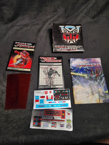 Ironhide Sticker Transformers G1 Booklet Sticker Sheet Ironhide & Snarl Vintage | eBay
