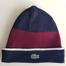 Lacoste Mütze F71899 Marineblau & Bordeaux