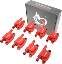 DRAGON FIRE PERFORMANCE Ignition Coil Power Pack Set Compatible with Chevy Cadil