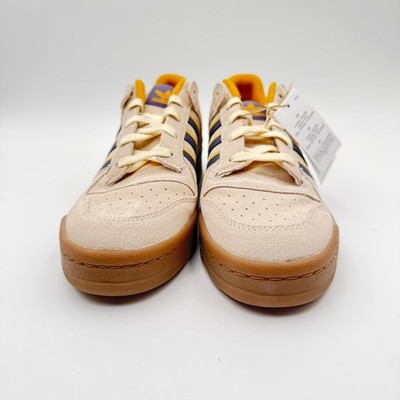 adidas Forum CL Low Mens 8 Wonder White/Preloved Violet/Preloved Yellow JQ2655 adidas Forum CL Low Mens 8.5 Wonder White/Preloved Violet  main image 2