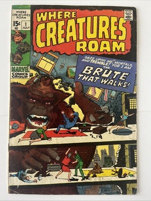Where Creatures Roam #1. 5.0. Brute That Walks. C Pix, Notes. Combo Ship.