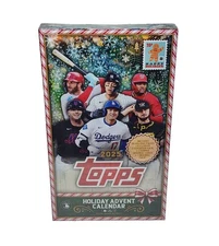 2025 Topps Holiday Advent Calendar Baseball Brand New Sealed In Box