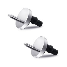 Quick Release Top Hinge Fixings 2pcs Toilet Seat One Size,
