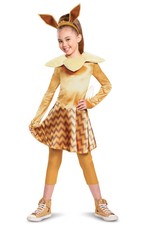 Brand New Pokemon Eevee Deluxe Child Costume