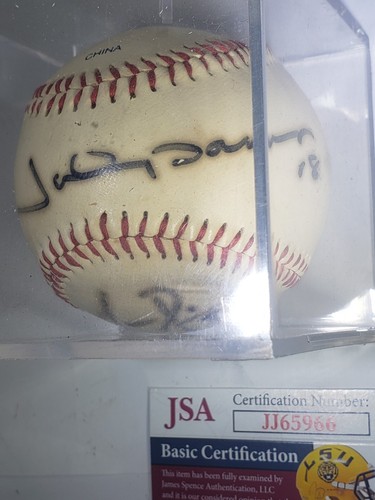 Johnny Damon #18 Signed Autographed MLB JSA-COA in Display Case JJ65966 - Picture 3 of 6