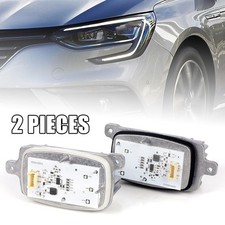 DRL Headlight LED Angel Eye Light Module Ballast for Renault Megane IV 2015-2022