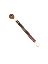 Gagliano Cello  Bass Endpin Stopper with Detachable Strap -Brown Gold/Red
