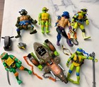 Teenage Mutant Ninja Turtles TMNT Toy Figurines Lot Action Figures Playmates