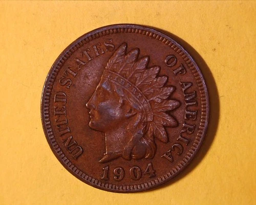 1904   INDIAN HEAD PENNY XF ** 823-5
