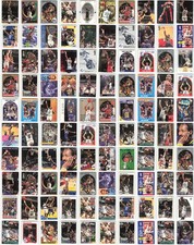 Karl Malone Lot of 100 NBA Basketball Cards Collection - Exact Cards Shown